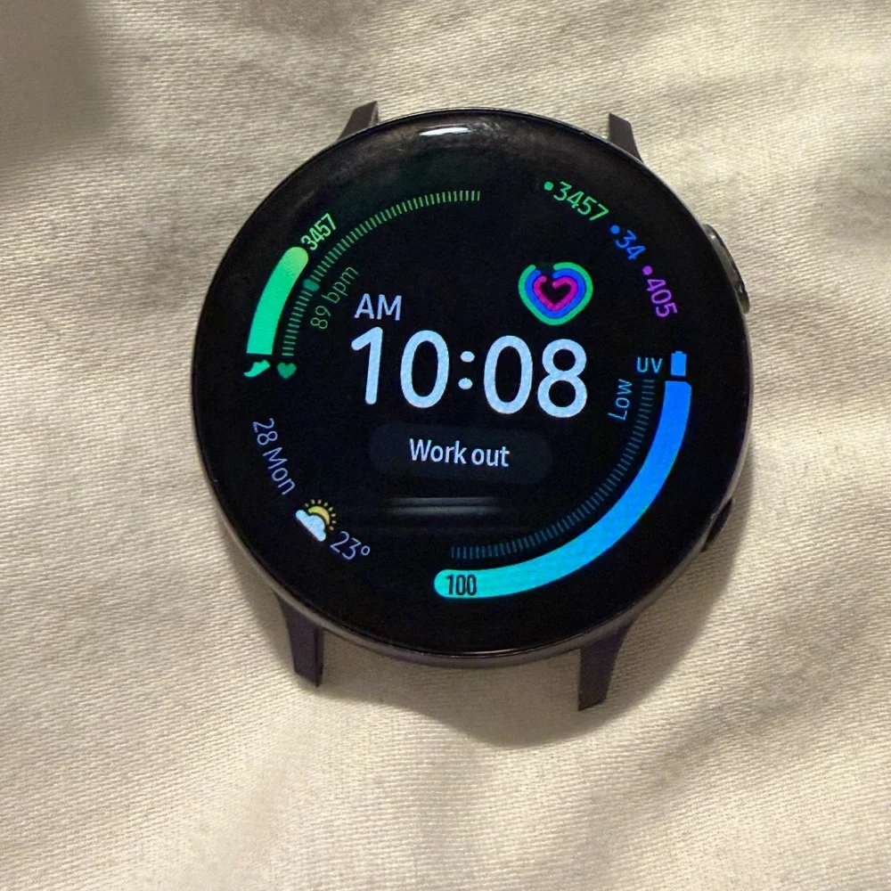 Samsung Active 2 Aqua Black Smartwatch 44mm